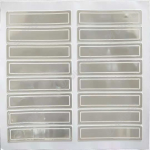 Reflective Stickers - Custom Reflective Self Adhesive Helmet PVC Sticker